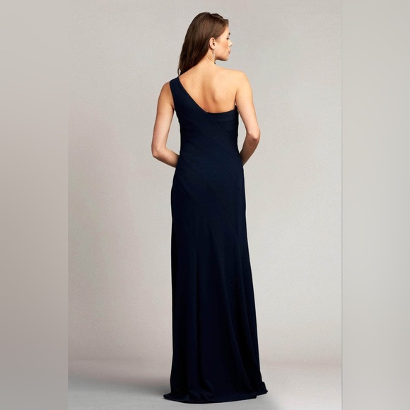 Tadashi Shoji - One Sleeve A-line Evening Dress - Picture 2 of 4